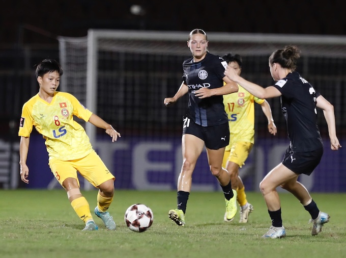CLB nữ TPHCM còn nhiều việc phải làm nếu muốn tiến xa tại AFC Women's Champions League 2025/26. Anh Khoa 