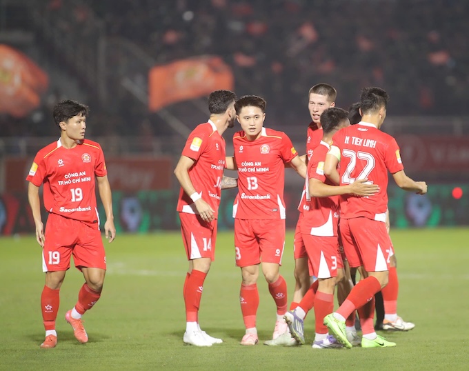 CA TP.HCM đã giành vé vào tứ kết Cúp QG - Ảnh: Đình Viên 