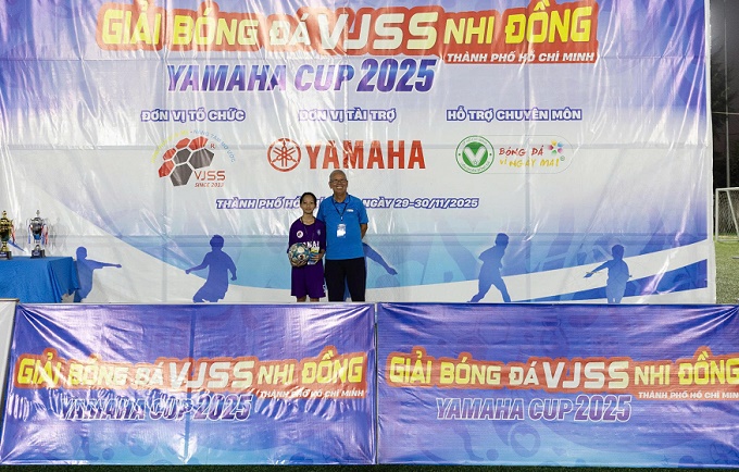 Nữ cầu thủ duy nhất  Nguyễn Ngọc Kim Anh