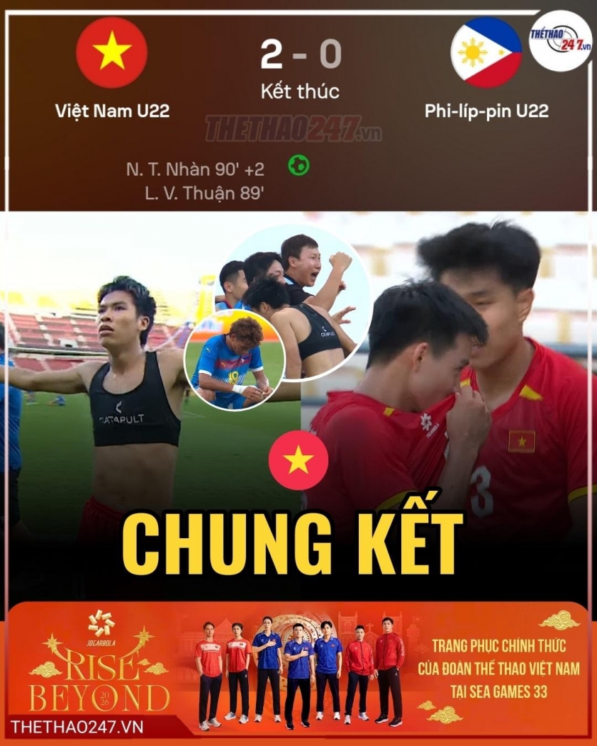 AFC thốt lên 1 điều khi U22 Việt Nam vào chung kết SEA Games 33 69401e0373195.jpeg