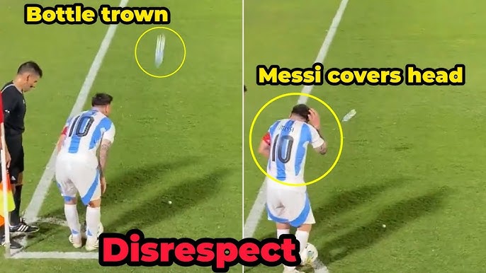 CĐV Paraguay ném chai nhựa vào Messi, gọi anh là ‘thằng lùn chết tiệt’ 694e3211346a1.jpeg