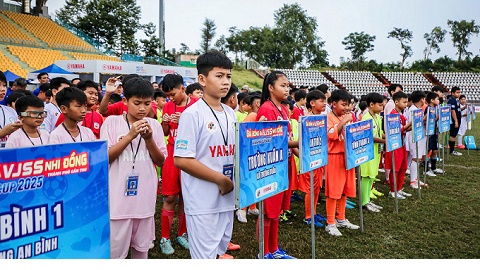 Giải bóng đá VJSS Nhi đồng Cần Thơ – Yamaha Cup 2025 khởi tranh 6950f16a54050.jpeg