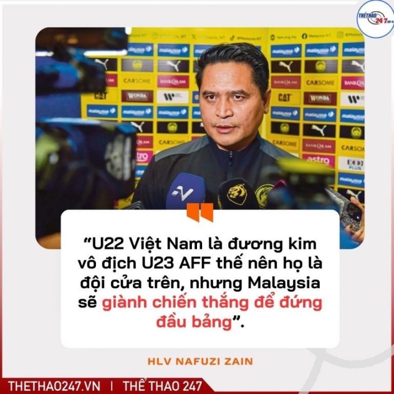 HLV U22 Malaysia ngợi khen U22 Việt Nam trước trận đại chiến 69376211df41c.jpeg
