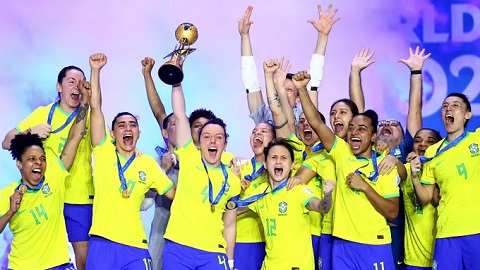 Thắng thuyết phục Bồ Đào Nha, Brazil vô địch World Cup futsal nữ 2025 693fe6688425a.jpeg