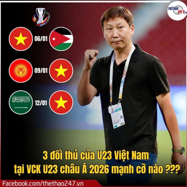 Toàn bộ Lịch thi đấu U23 châu Á 2026: U23 Việt Nam vô địch với Siêu đội hình giành HCV SEA Games được không? 69522b85e46d5.jpeg