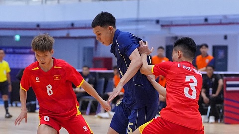 Trọng tài thiên vị Thái Lan, U19 futsal Việt Nam đành gặp Indonesia ở bán kết 694e071c351bc.jpeg
