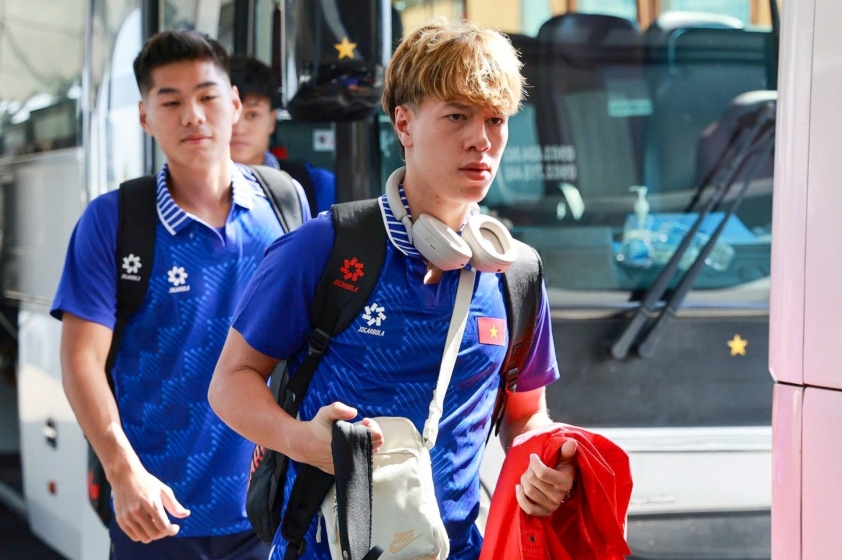 U22 Việt Nam bất ngờ ở cùng khách sạn với Thái Lan, Lào_692d6be6d08d2.jpeg