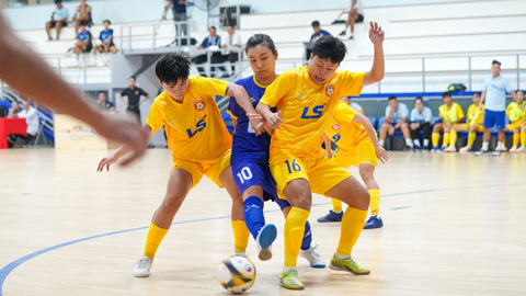 Giải futsal nữ VĐQG: Tuyết Dung ghi bàn cho Hà Nam, Thái Sơn Nam thắng ‘sốc’ 11 bàn 6957282b33de8.jpeg