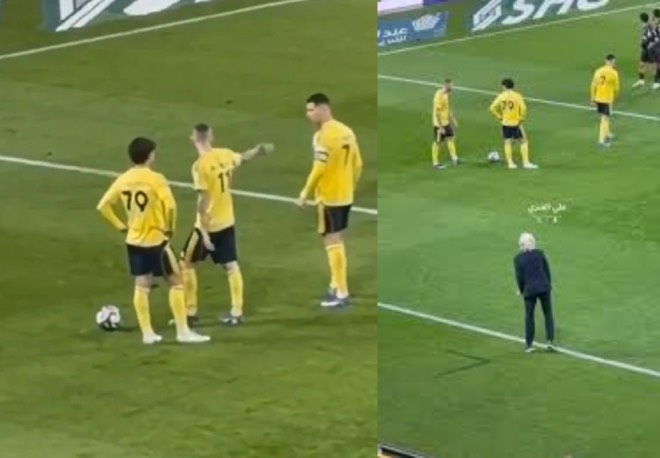 HLV Al Nassr quát lớn ngăn Ronaldo sút phạt 6982f5639e6a9.jpeg